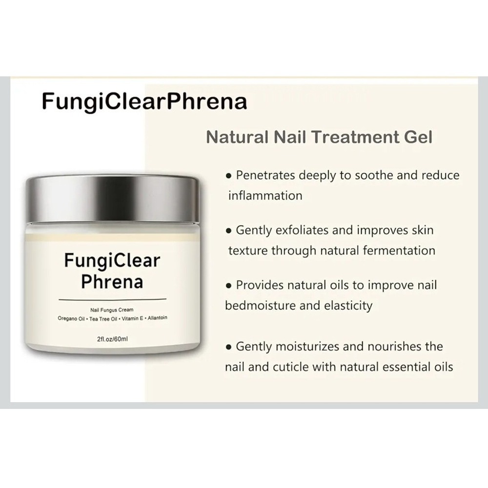 FungiClear Phrena Nail Care Cream 2026 Professional Nail Repair for Damaged Nail